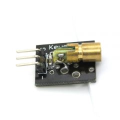 3 Pack KY-008 650nm 5V Laser Sensor Module for Arduino with Demo Code